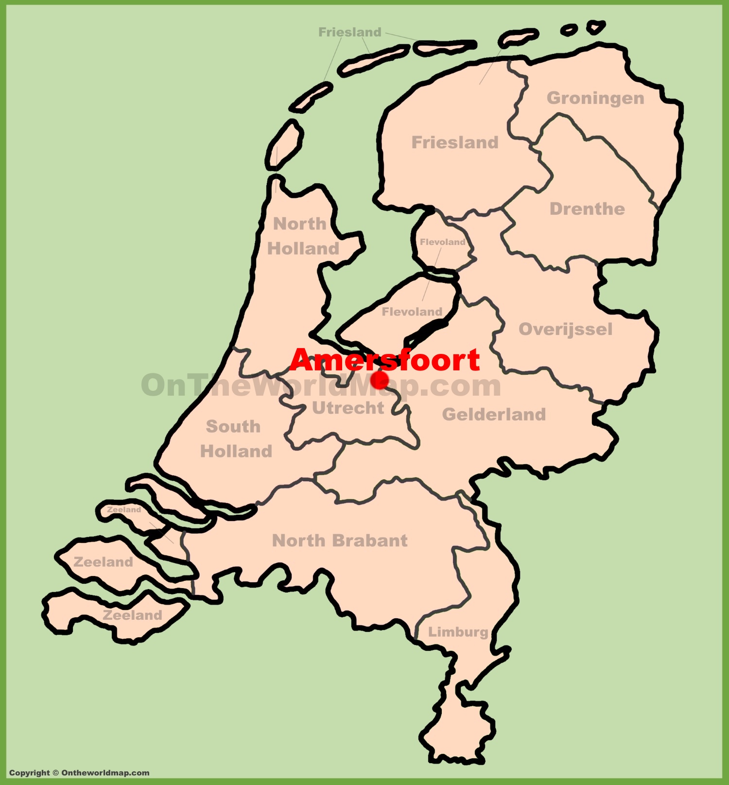 Amersfoort Maps.