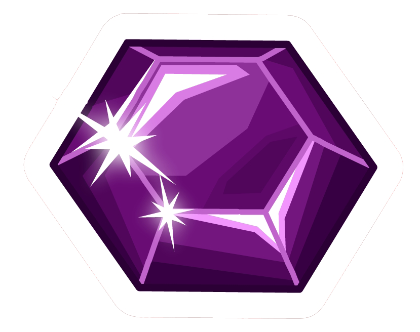 Amethyst Stone PNG File.