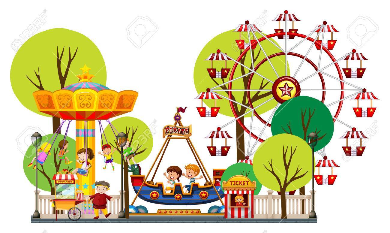 amusement park clip art 20 free Cliparts | Download images on ...