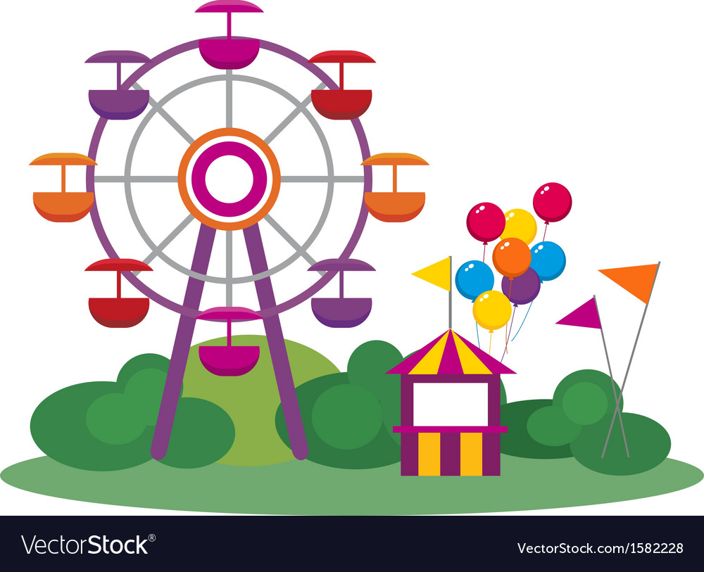 Amusement Park Clipart Vector 10 Free Cliparts Download Images On