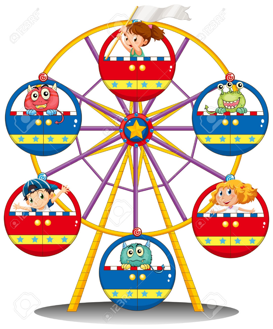 Show Rides Clipart.