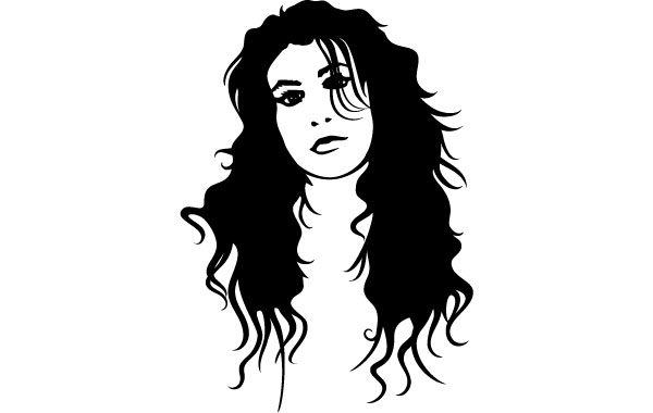 Amy Winehouse Free Vector Clipart Graphic.