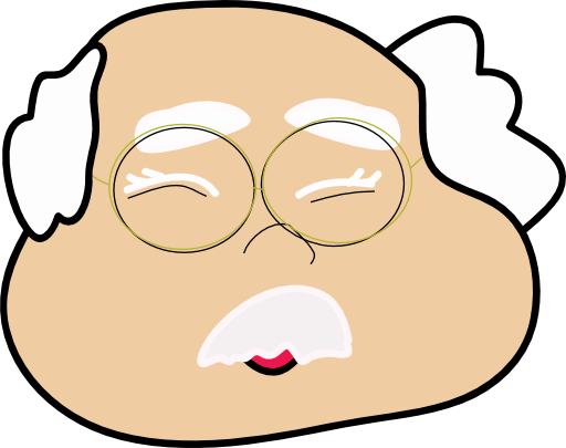 Old man face clipart 1 » Clipart Station.