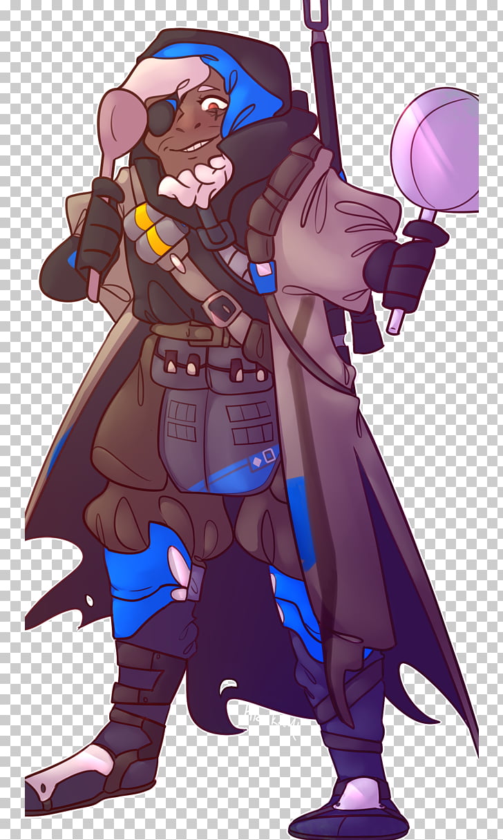 Fiction Character Animated cartoon, Ana Overwatch PNG.