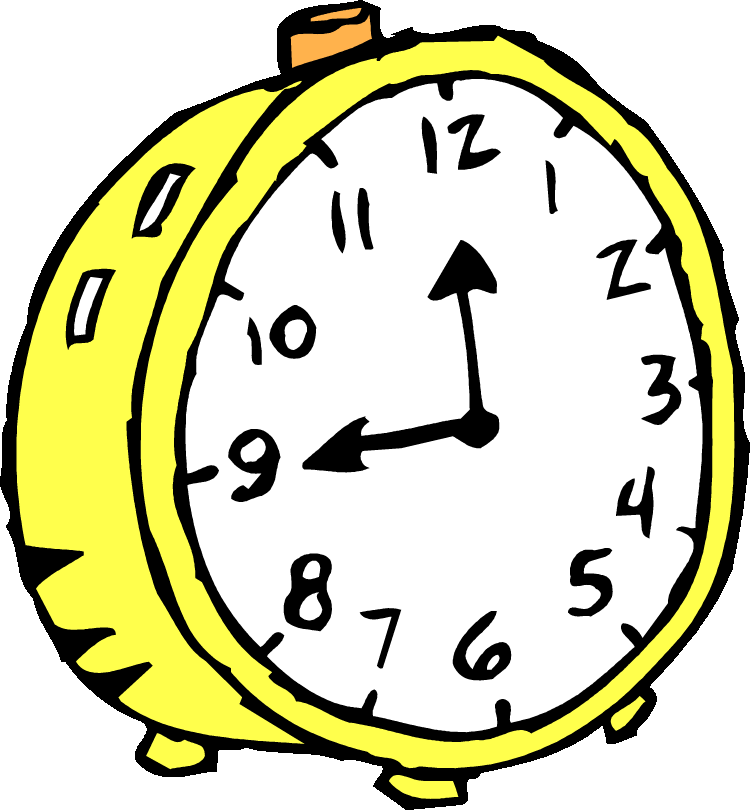 Analog Clock Clipart.