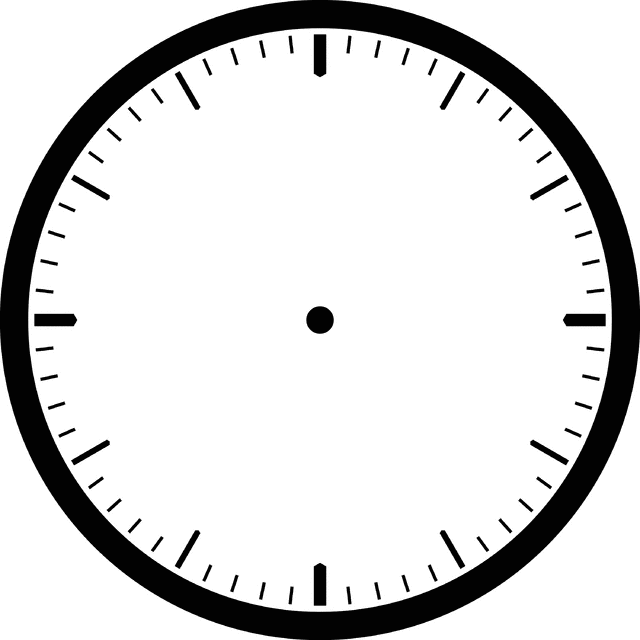 Free Blank Analog Clock, Download Free Clip Art, Free Clip.