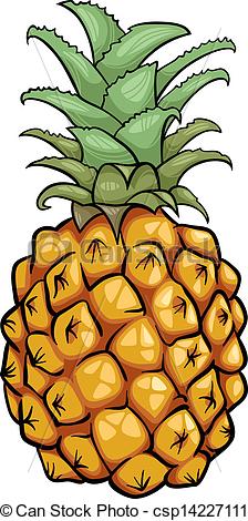 Ananas Clipart Page 1.