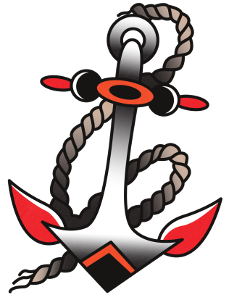 Anchor Tattoos PNG File.