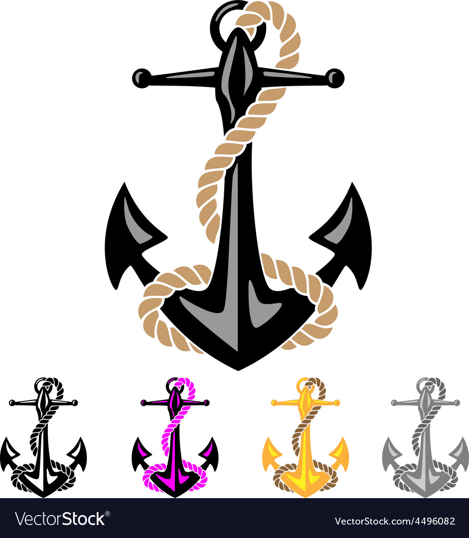 Anchor with Rope.