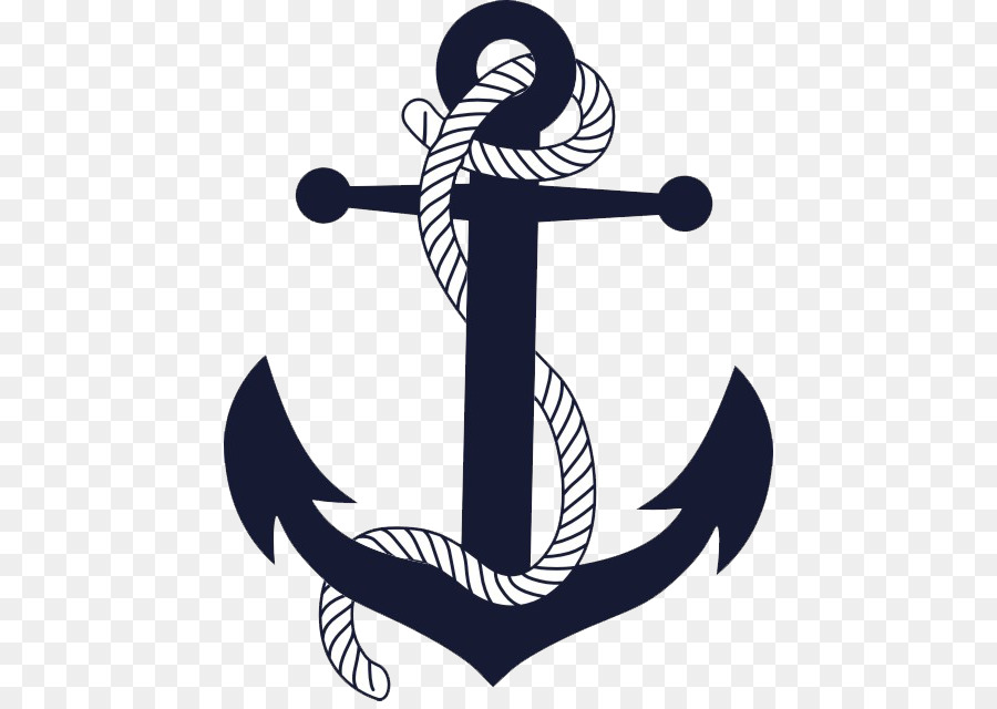 Anchor Silhouette png download.