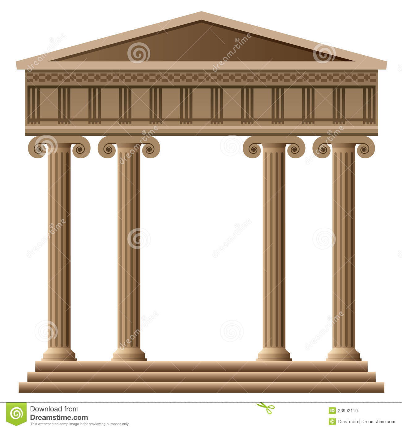 Greek Buildings Clipart. Greek Buildings Clipart.