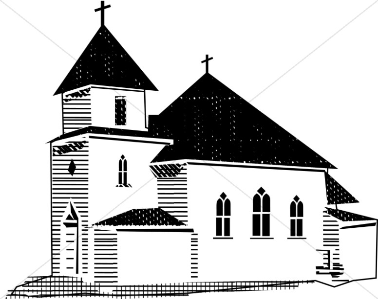 Church Clipart, Church Graphics, Church Images.