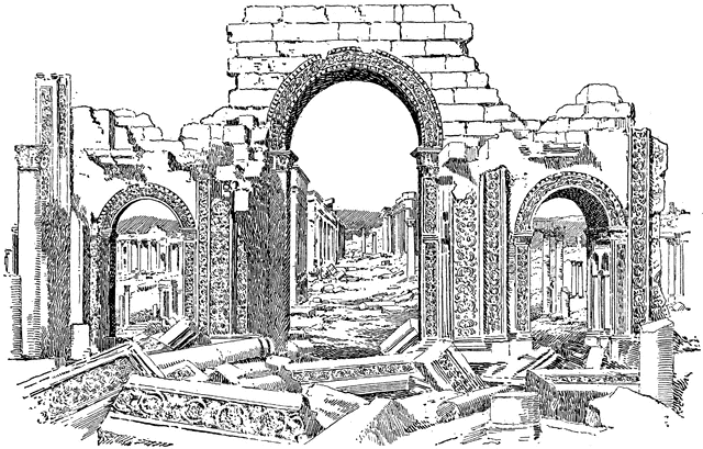 Ruins of Palmyra.