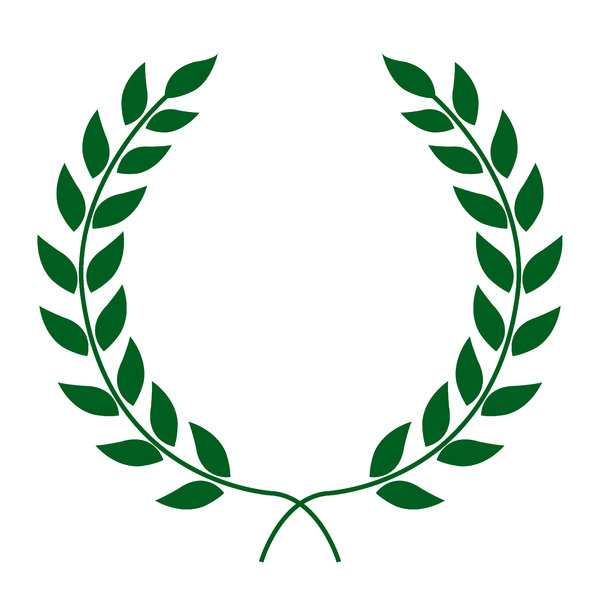 Greek Leaves Crown Clipart.