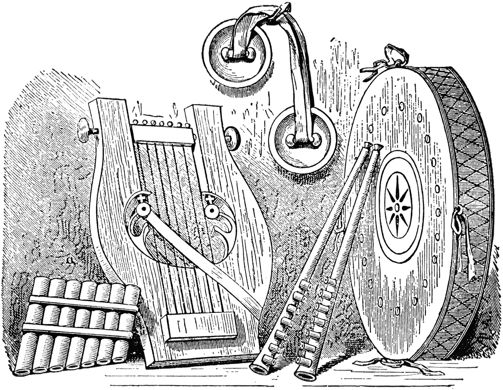 Assorted Musical Instruments.