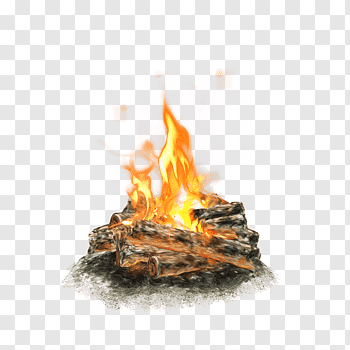Gray rocks surrounding bonfire, Fireplace Fire pit Campfire.