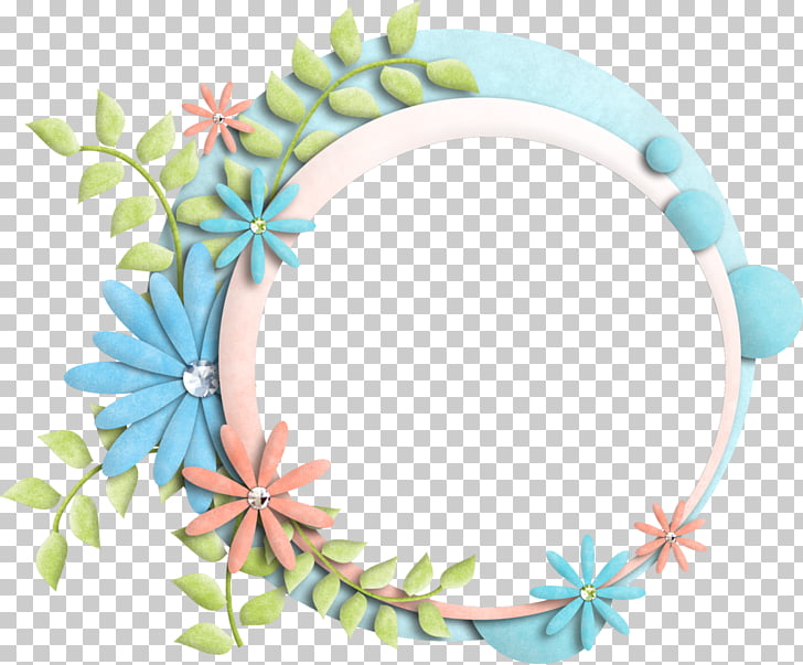 Frame Android application package, Floral Frame Transparent.