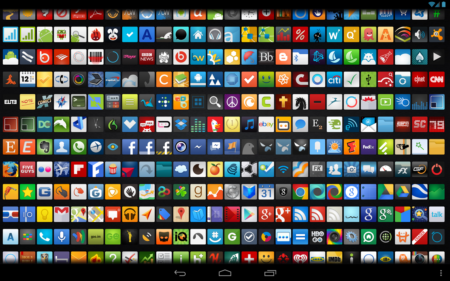 9 Android Icon Packs Images.