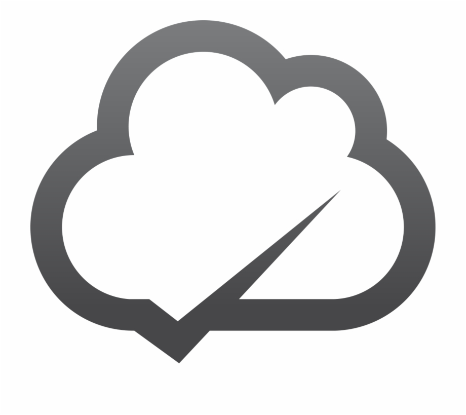 Cloud Notification Icon.