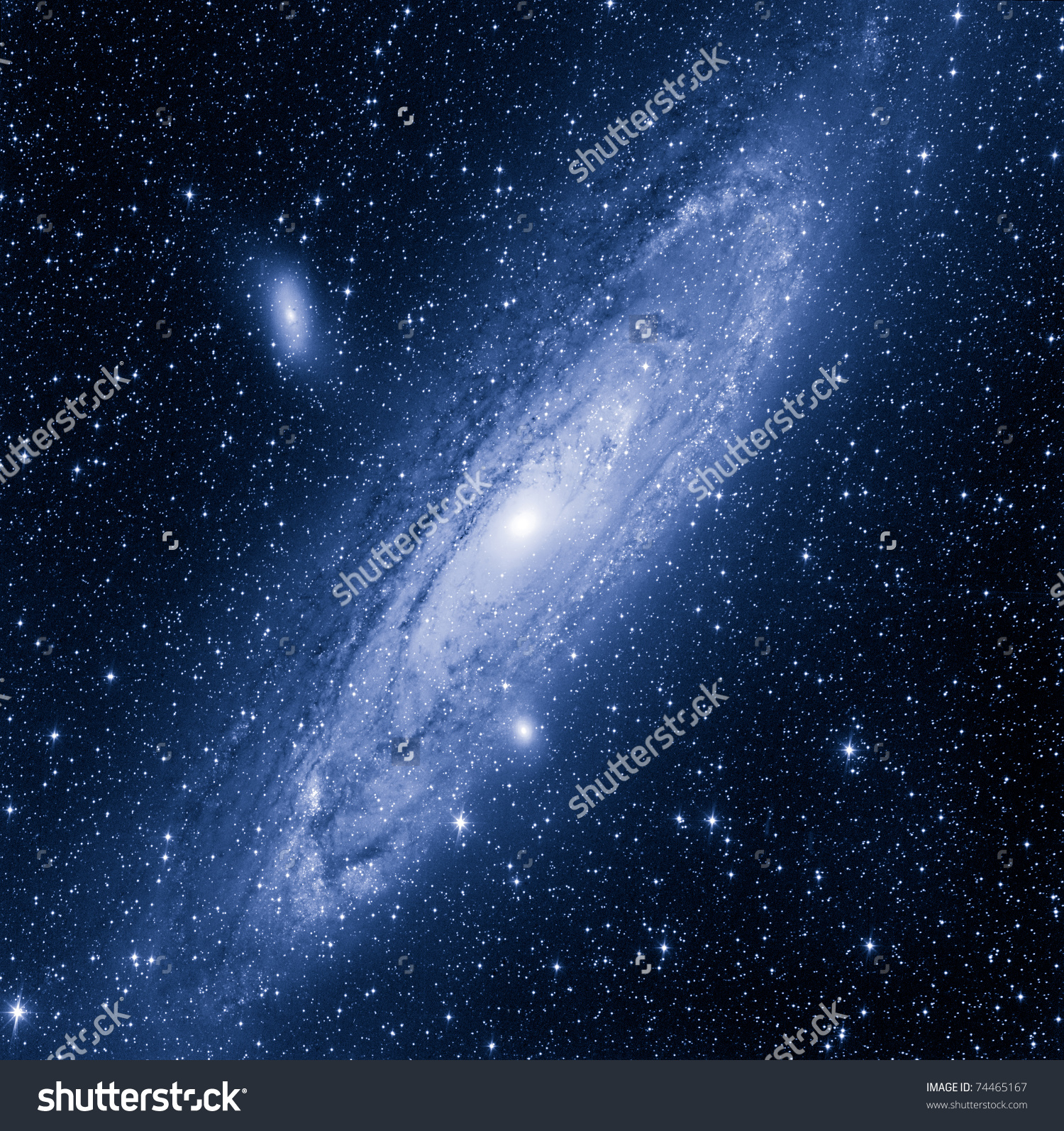 Great Andromeda Galaxy Stock Photo 74465167 : Shutterstock.