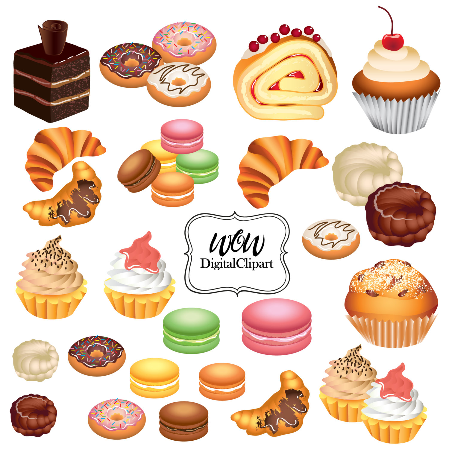 running-pastries-clipart-20-free-cliparts-download-images-on