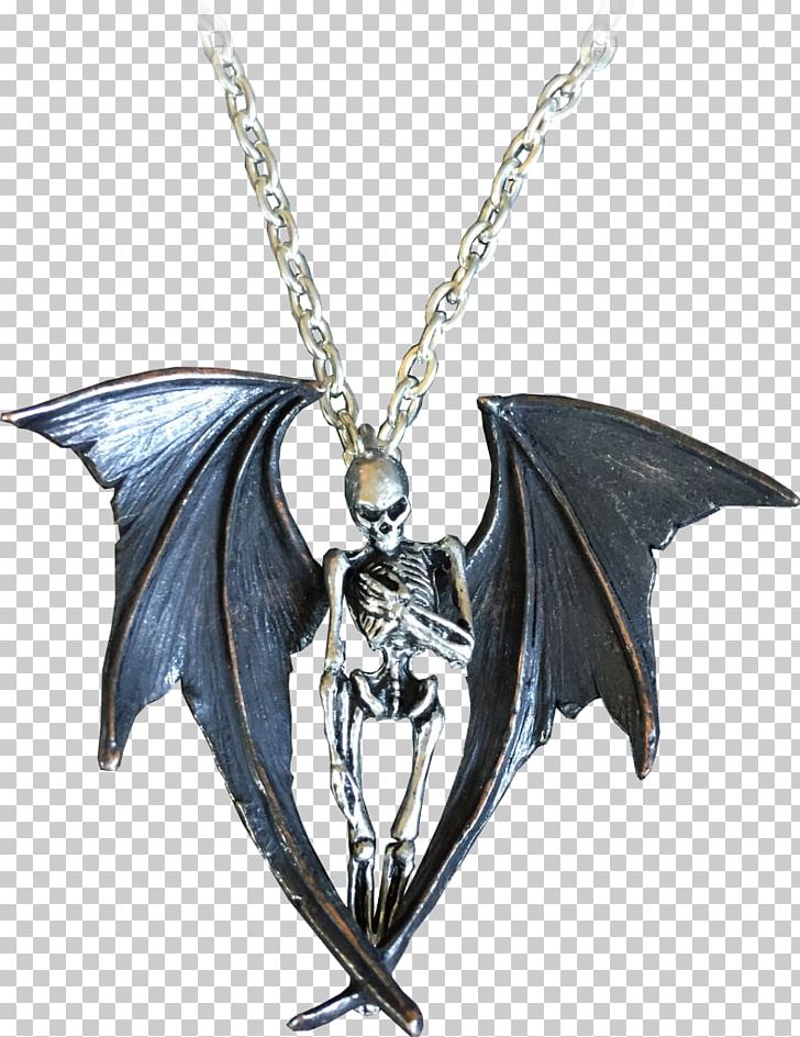 Locket ALCHEMY GOTHIC Angel Charms & Pendants Necklace PNG.