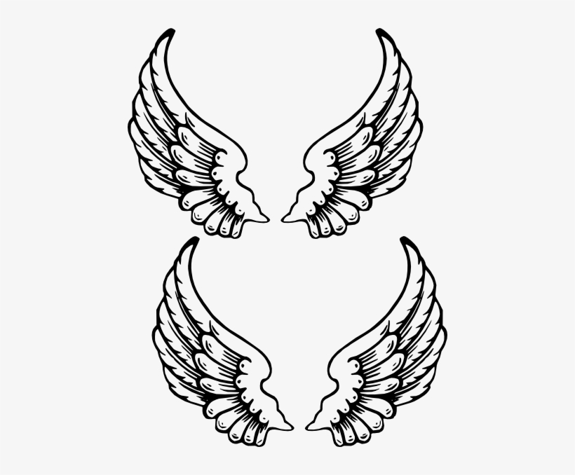 Free Vector Angel Wings.