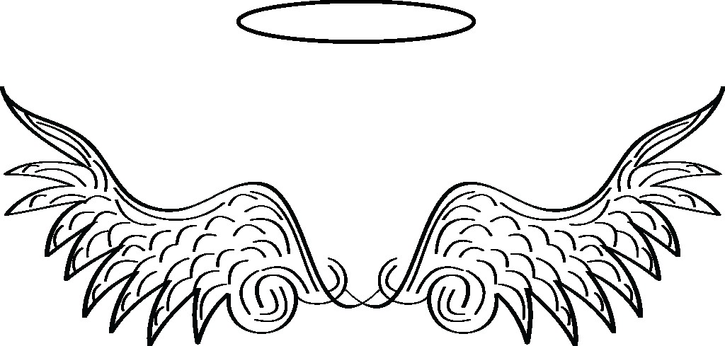 angel wings clipart black and white 20 free Cliparts | Download images