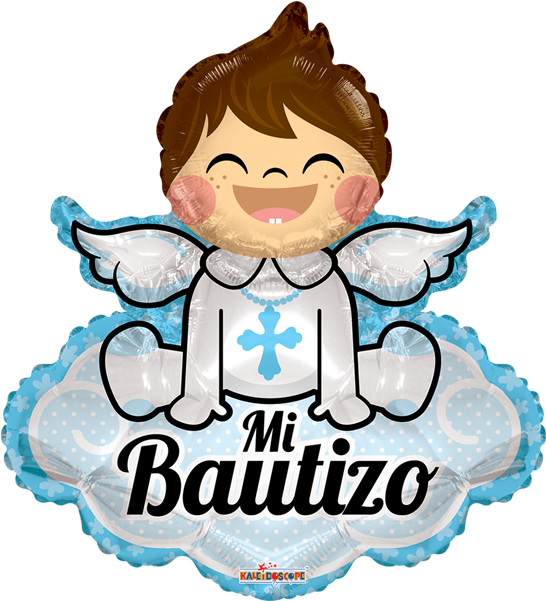 Mi Bautizo Angelito Con Nube Gb 28