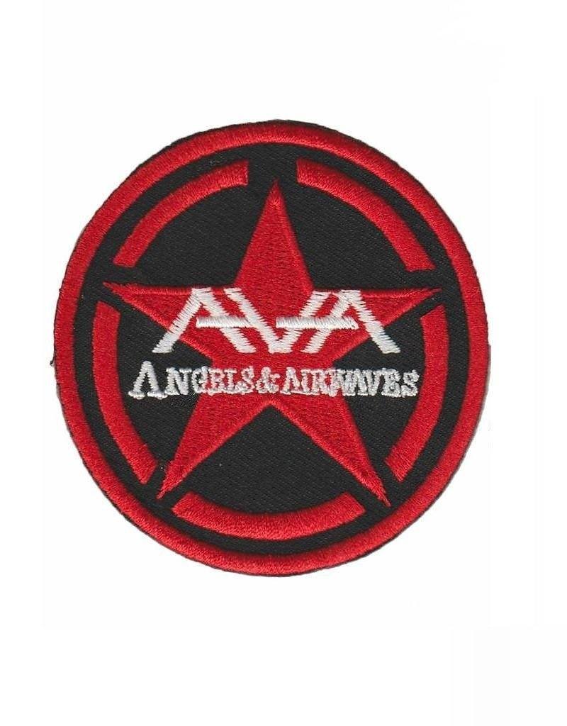 ANGELS & AIRWAVES Logo Iron On Embroidered Patch 3.
