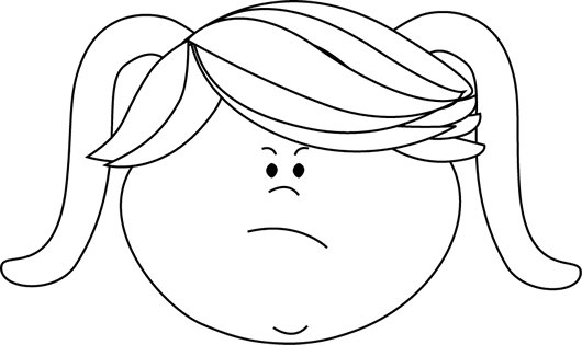 Angry Face Clip Art.