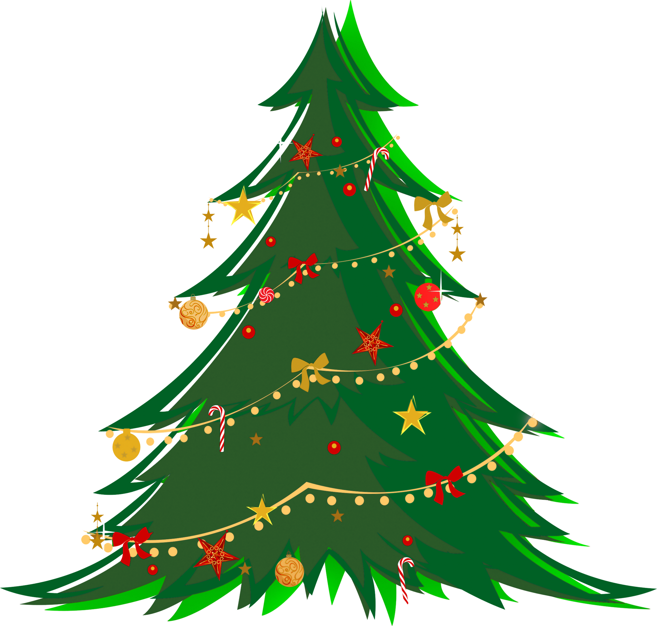 Christmas tree Clip art.