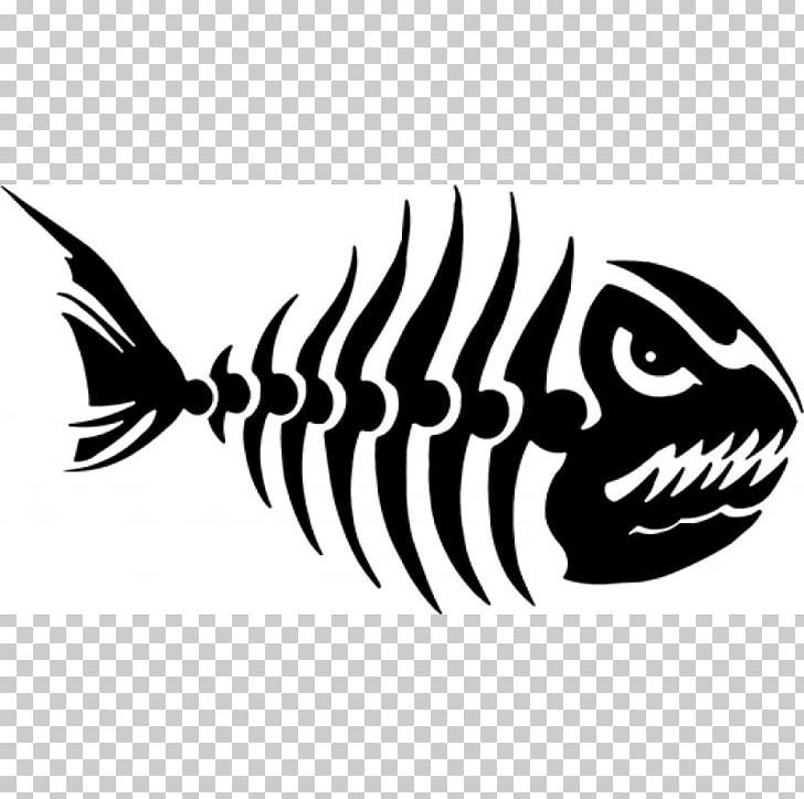 Decal Fish Bone Skeleton PNG, Clipart, Angler, Anglerfish.