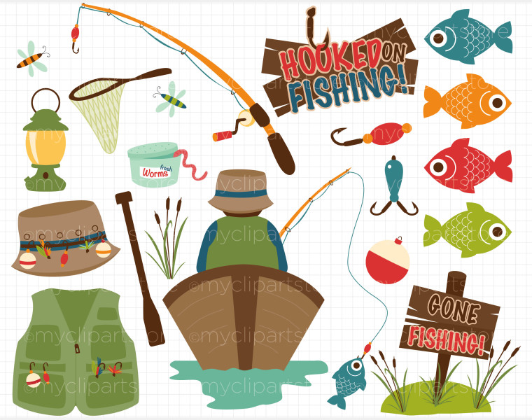 Fishing supplies clipart 20 free Cliparts | Download images on