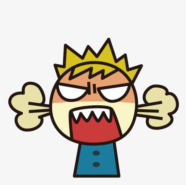 Cartoon Angry Boy PNG, Clipart, Angry, Angry Boy, Angry.