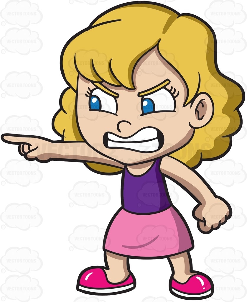 Angry Child Clipart 3 