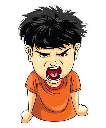 Angry Child Clipart 9 