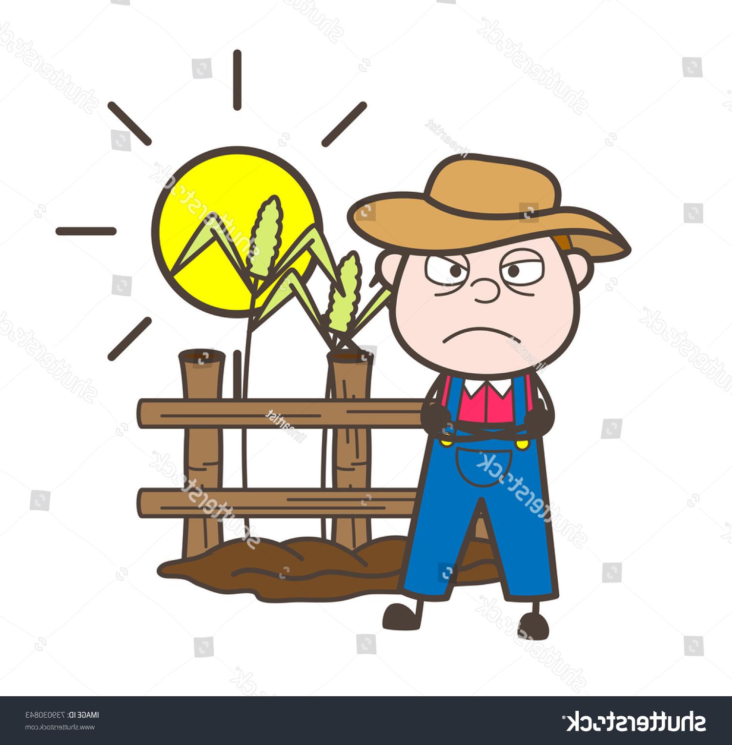 Best Free Angry Farmer Cartoon File Free » Free Vector Art, Images.