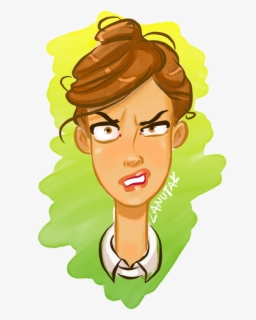 Free Angry Face Clip Art with No Background.