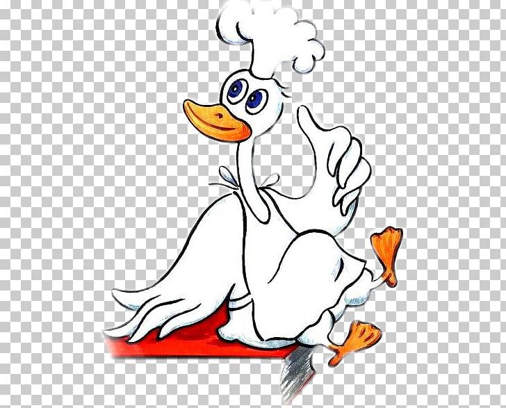 Duck Grey Geese Cook Chef Goose PNG, Clipart, Animal Figure.