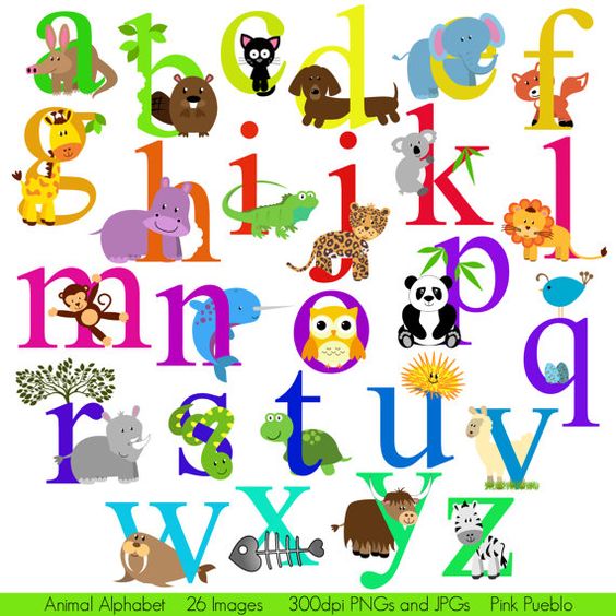 animal clipart alphabet letters 20 free Cliparts | Download images on ...