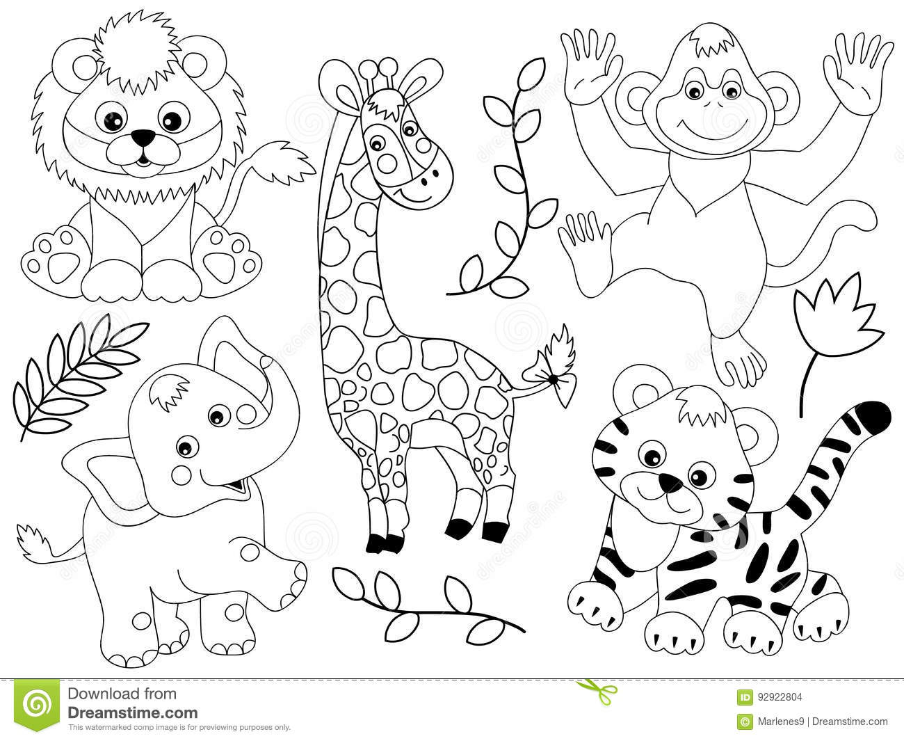 black and white animals clipart 10 free Cliparts | Download images on