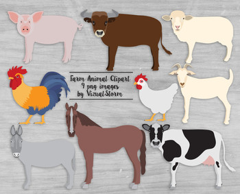 Farm Animal Clipart.