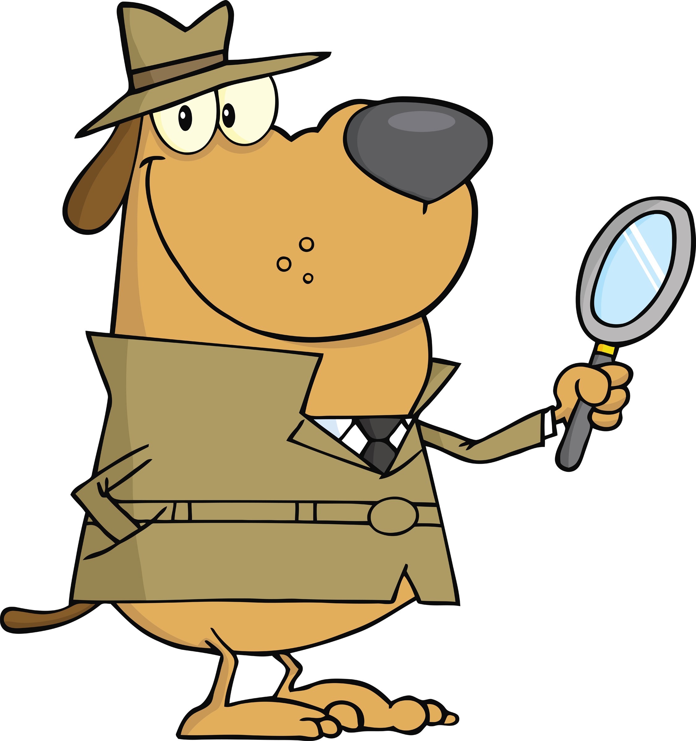 1685 Detective free clipart.