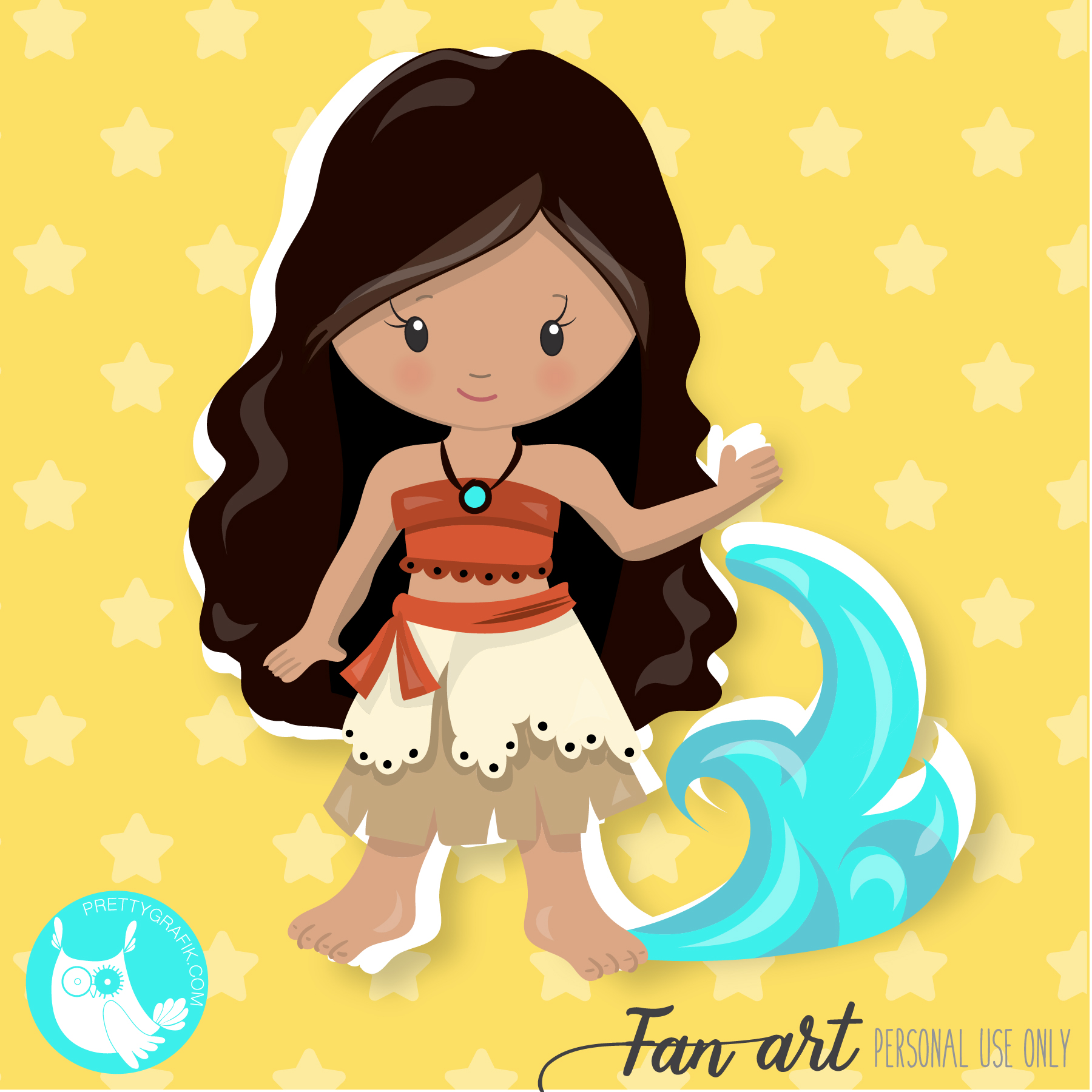 Moana clipart Freebie.