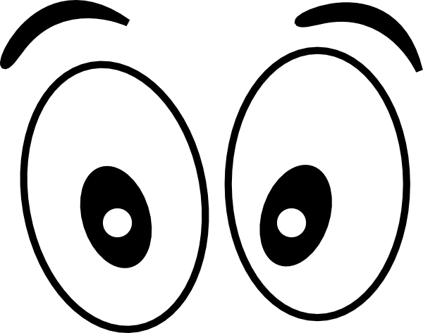 9759 Eyes free clipart.