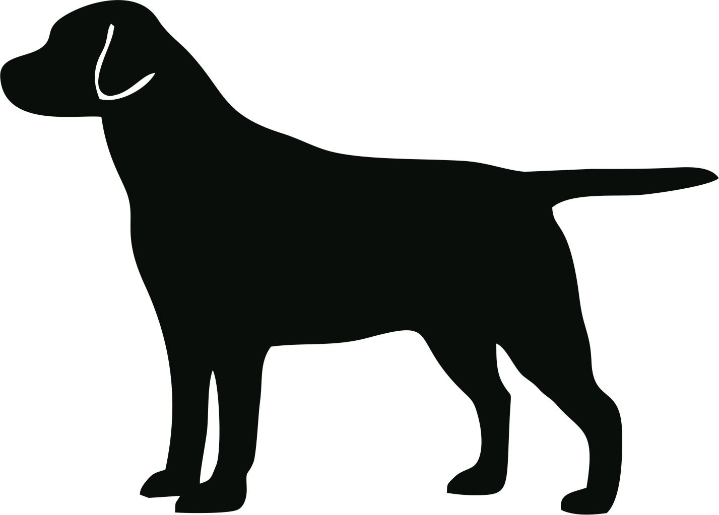 Free Simple Dog Silhouette, Download Free Clip Art, Free.