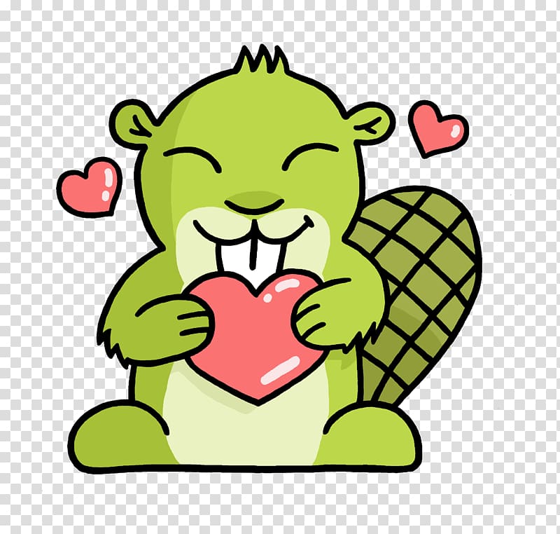 Animal holding heart illustration, Love Adsy transparent.