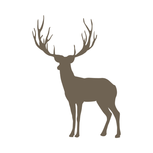 Reindeer animal icon.