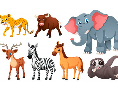 Great Free Animal Clipart for Your Next Cartoon Design.